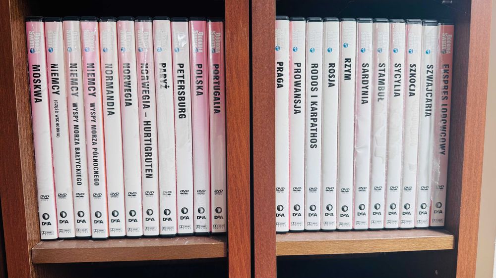 Gradka dla podróżników - Kolekcja DeAgostini „Bliżej Świata” – kompletna seria DVD + broszury