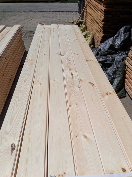 Podbitka sosnowa obustronna 19x140 mm deska elewacyjna