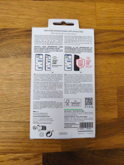 Nowe szkło hartowane do iPhone 16e szkło ochronne