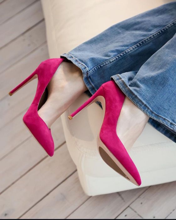 Туфлі з натуральної замші, р. 36