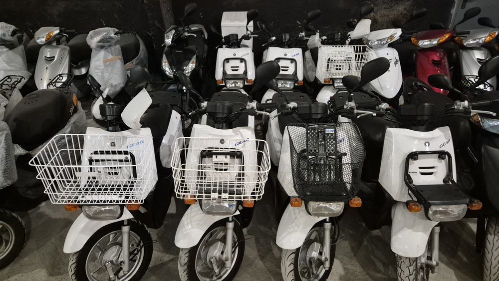 Мопед Yamaha  Gear UA08 з контейнера