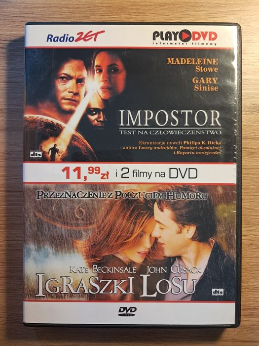 Impostor + Igraszki losu | Sinise | Beckinsale | 2xDVD