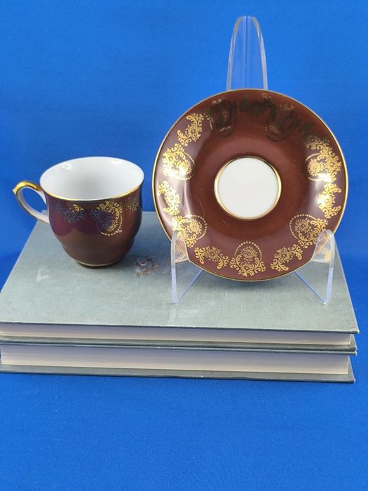 Filiżanka Duo MZ Czechosłowacja #porcelana #dekoracja #ozdoba