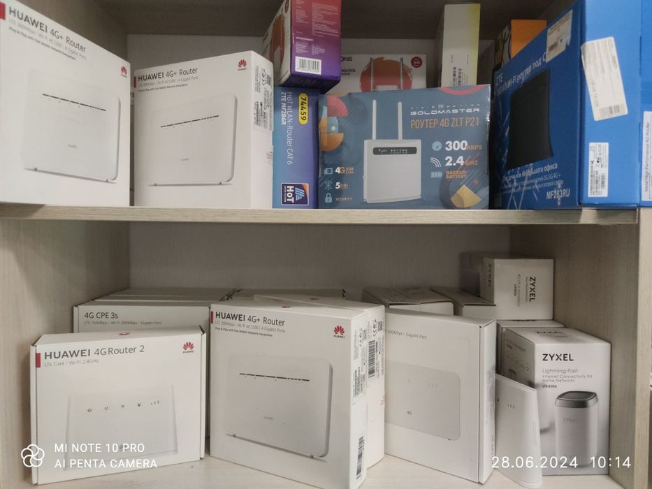 4GLTE Huawei B535-232/232a/B715/618 роутерwifi ПОДАРОК антенкі лайф