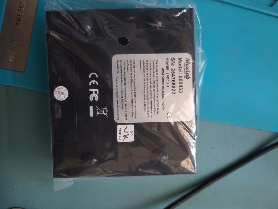 MuxLab HDMI Scaler / EDID – nowy, komplet