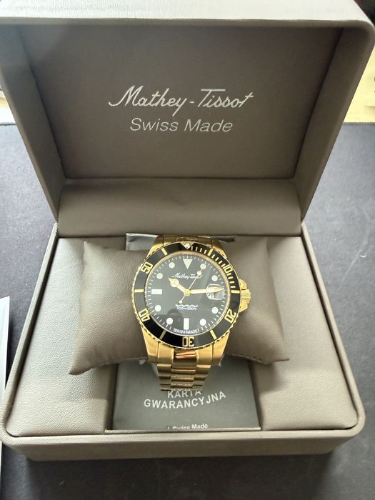 Zegarek Mathey-Tissot swiss made 42 mm