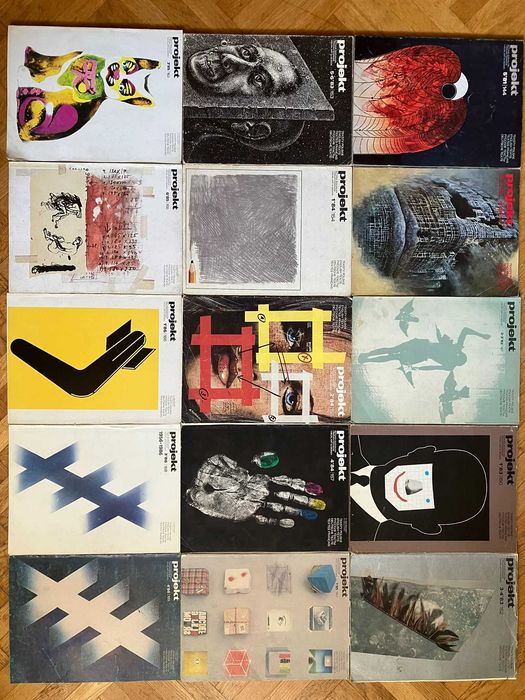 Dwumiesięcznik PROJEKT 33 numery lata 1980 - 1990