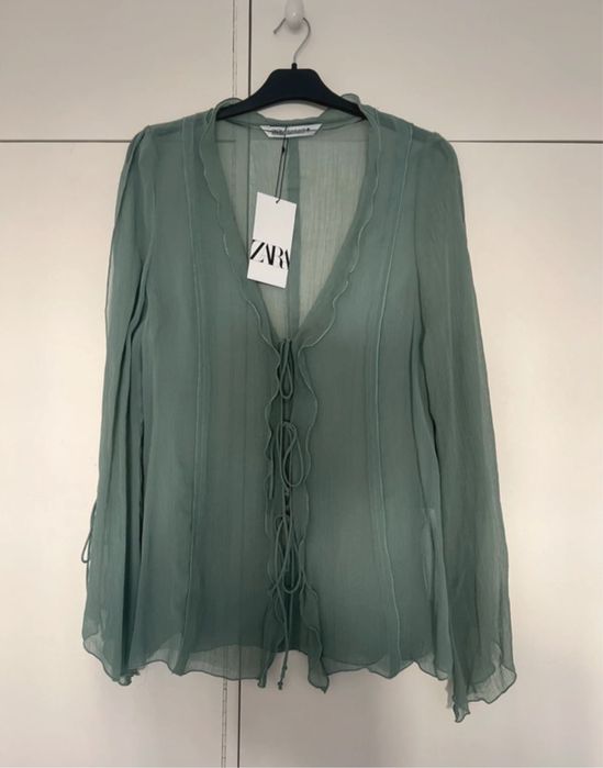 Blusa mulher zara delicada