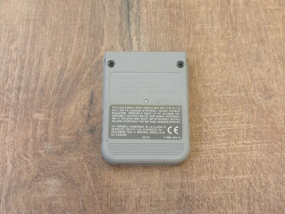 Memory card - PlayStation 1 PSX (1)