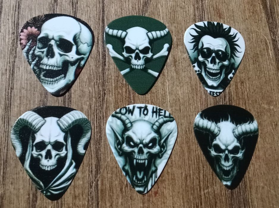 Palhetas para guitarra