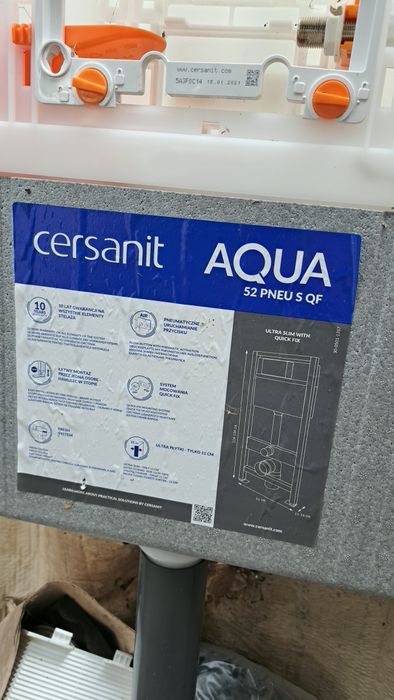 Stelaż Cersanit Aqua 52 Pneu S Qf