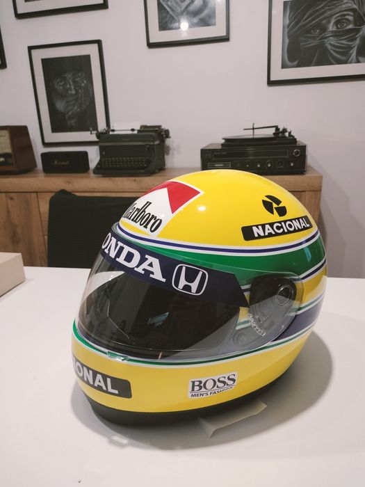 Capacete Ayrton Senna
