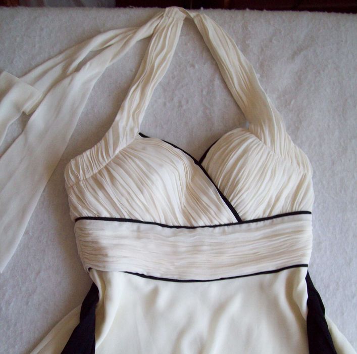 Сукня нарядна міді шифон, довжина 122 см.