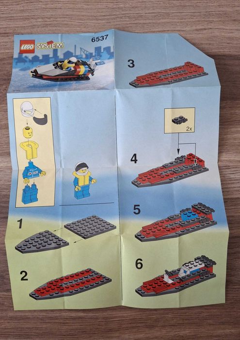 Instrukcja Lego Classic Town - nr 6537 - oryginał