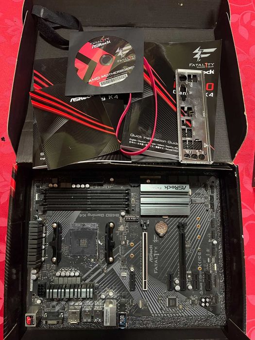 AMD Ryzen 5 2600X + MB B450 Gaming K4