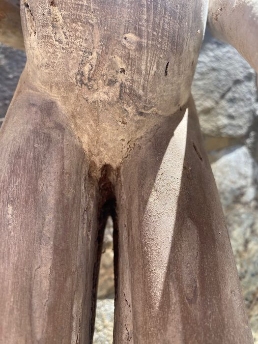 Escultura tribal Centenária Mossi 127 cm Burkina Faso