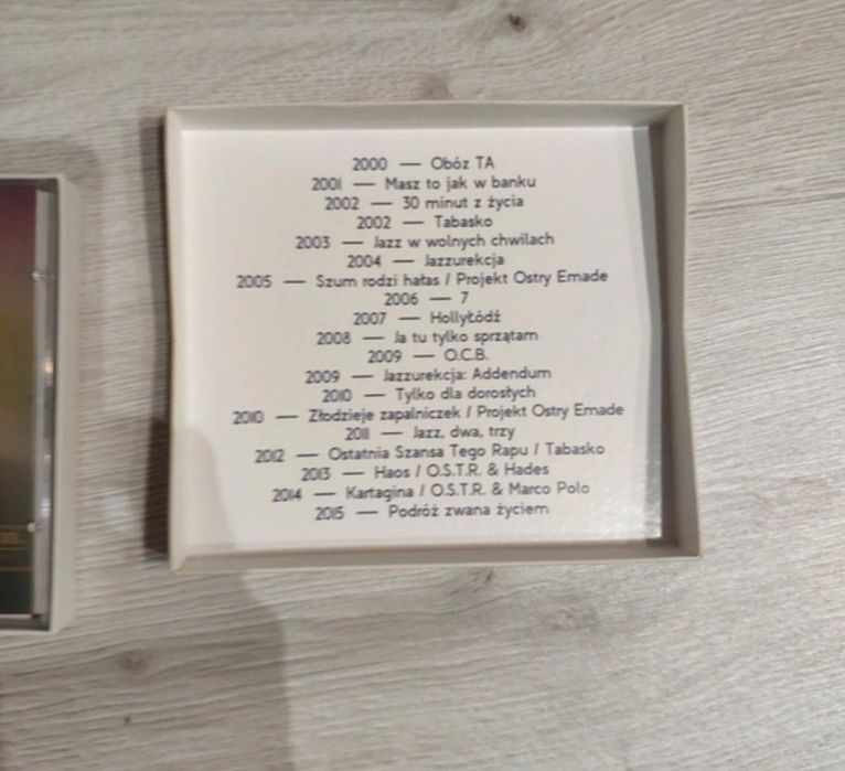 OSTR podróż zwana życiem - płyta CD z autografem