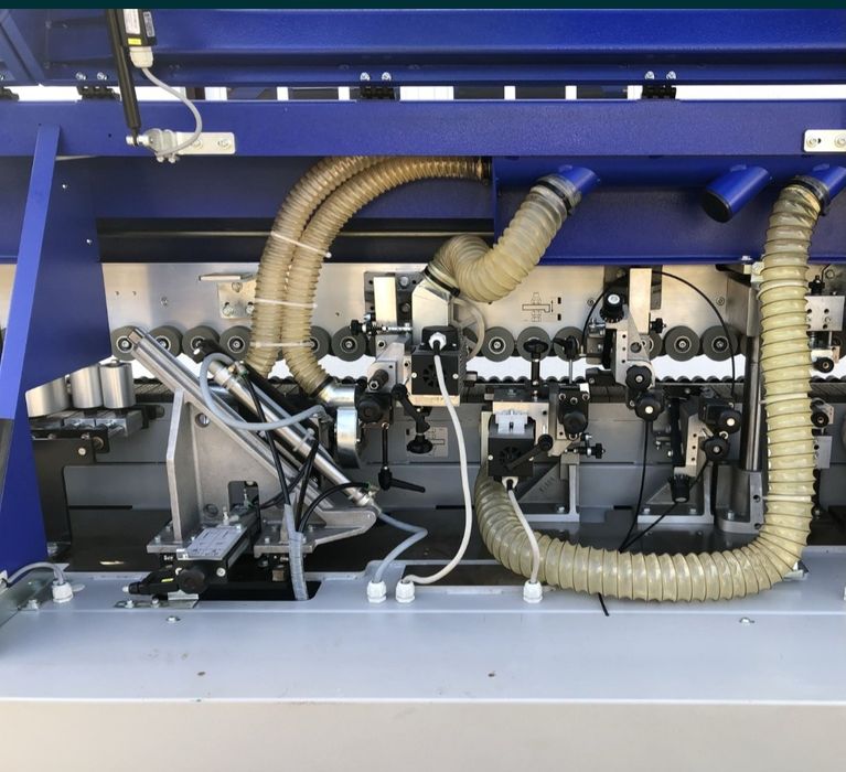 Orladora. Marca felder com tupias de entrada