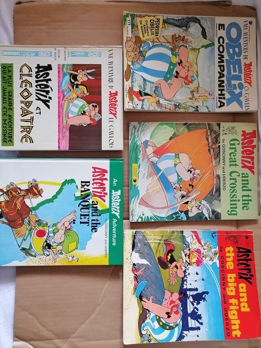 Livros de Astérix em Francês