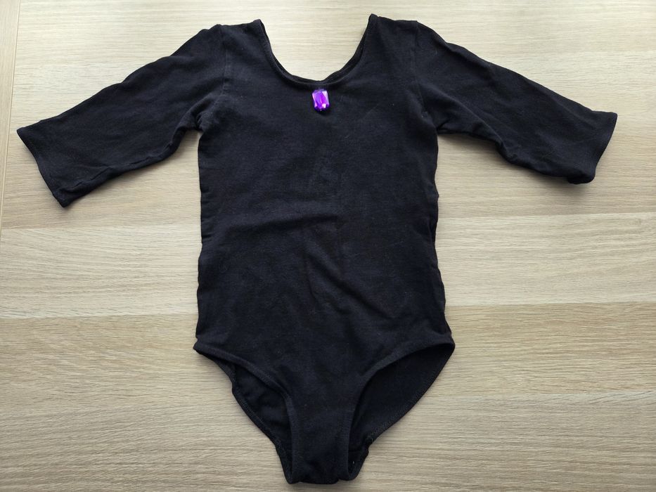 Body baletowe czarne 128