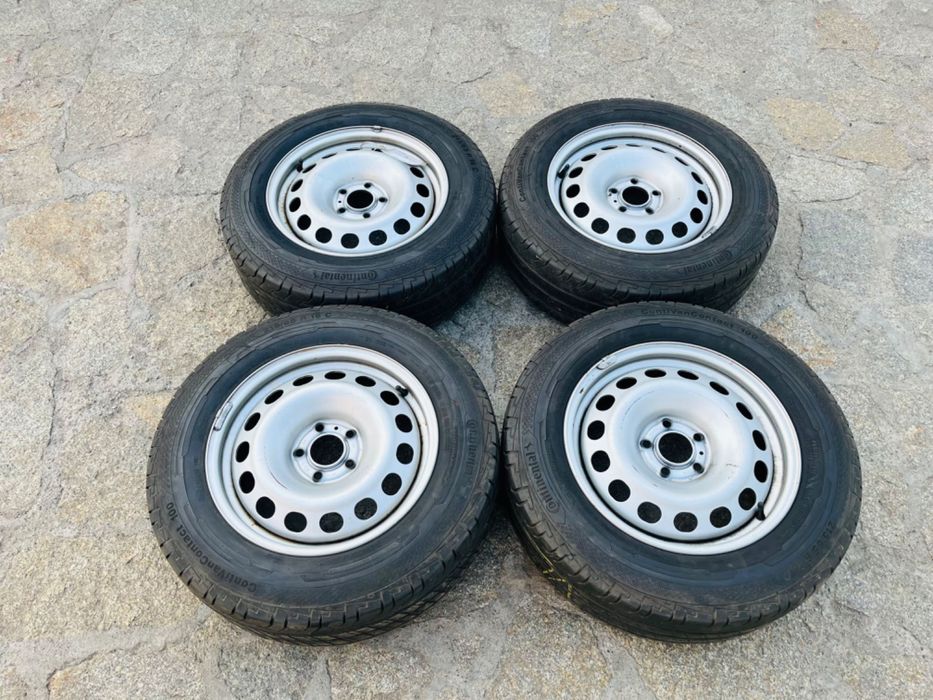 Комплект дисків з резиною на Fiat Scudo r16с, 5/108, Continental