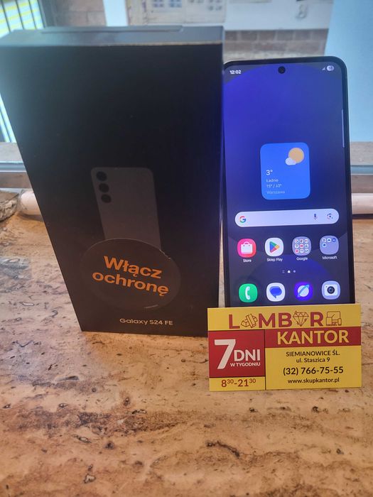 4047/25 Samsung Galaxy S24 FE 8GB/128GB  NOWY!!