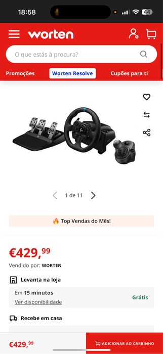 Cadeira logitech  com suporte  (300 a cadeira) + (300 pack volante)