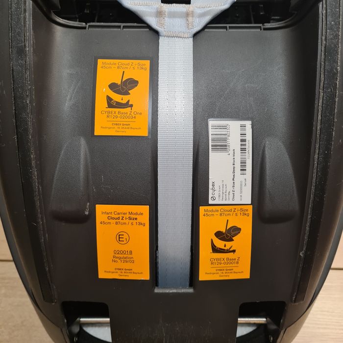 Cybex cloud z i-size plus, deep black