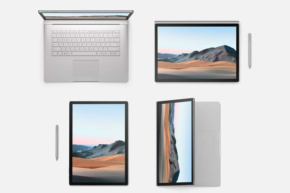 Ноутбук Планшет Microsoft Surface Book 3 15 i7,16GB,256,NVIDIA GTX1660