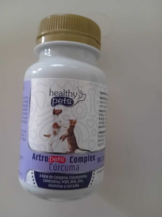 healthy pets - quase cheio, quase nada utilizado.