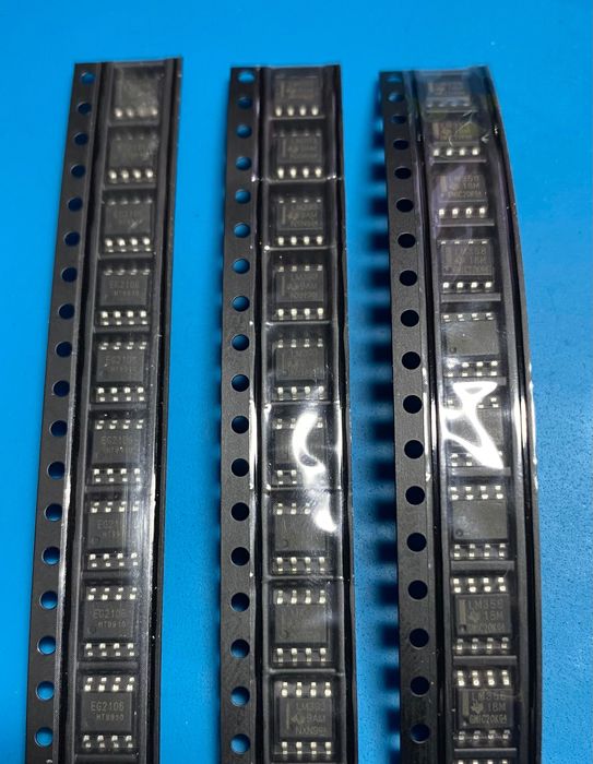 Микросхеми HEF4051BT TLC274C IRFB3306 LM356 LM393 UC3843A