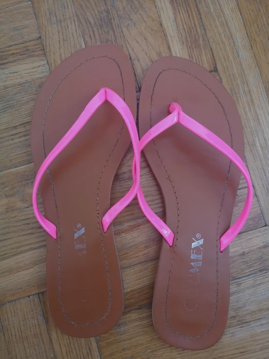 Różowe japonki r. 36