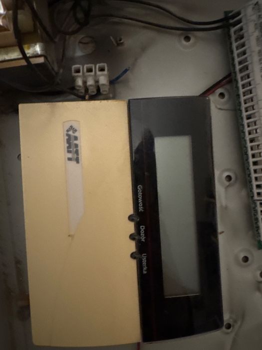 System alarmowy dsc pc5010 plyta głowna plus klawiatura lcd