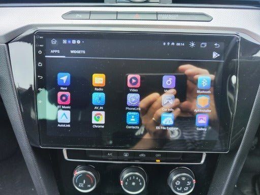 VW Passat B8 2015–2020 – Radio Android 15 10.1" CarPlay Android Auto 2GB/32GB GPS Nawigacja Stacja Multimedialna WiFi Bluetooth DSP PL