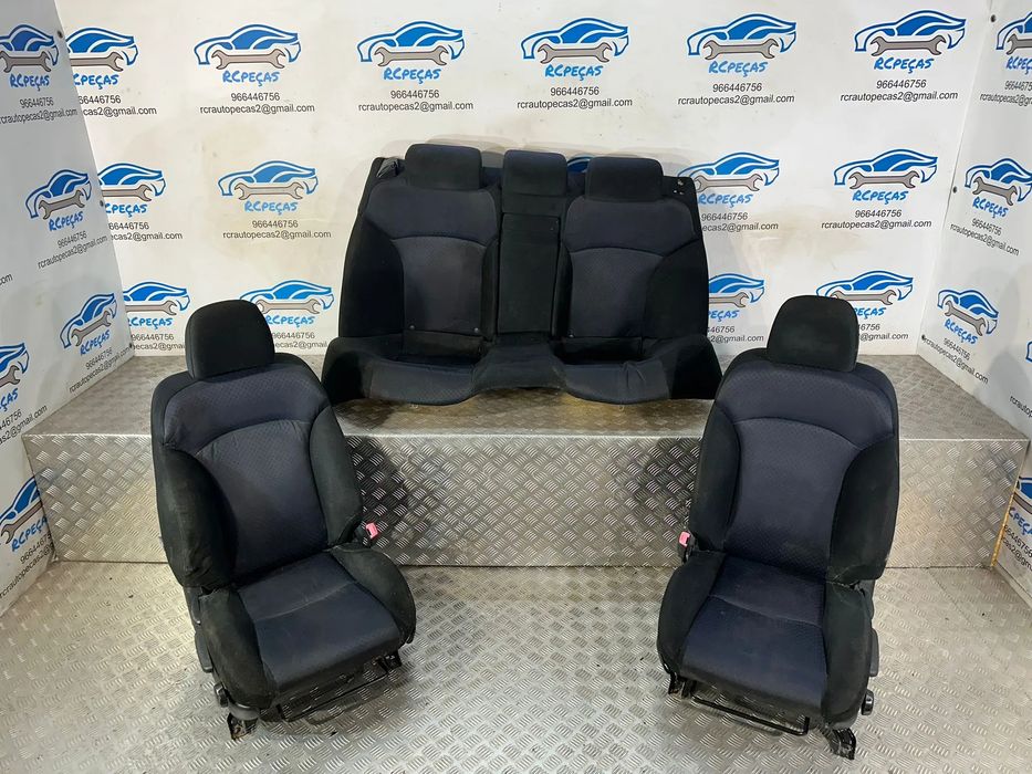Conjunto Bancos Tecido Lexus XE20 IS220d IS250d Frente Frontais Tras