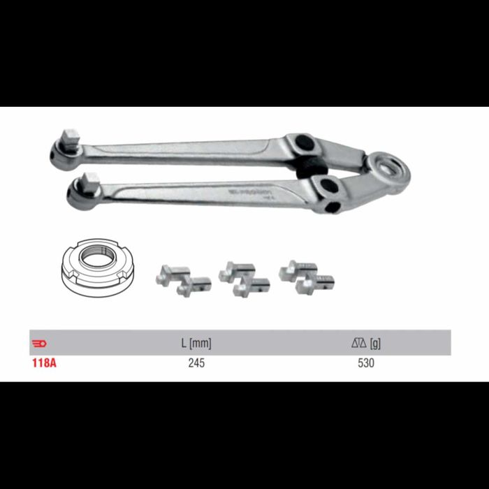118A Klucz do nakrętek z nacięciem FACOM
