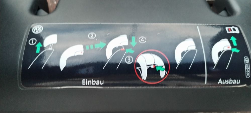 Suportes Isofix criança VW Passat