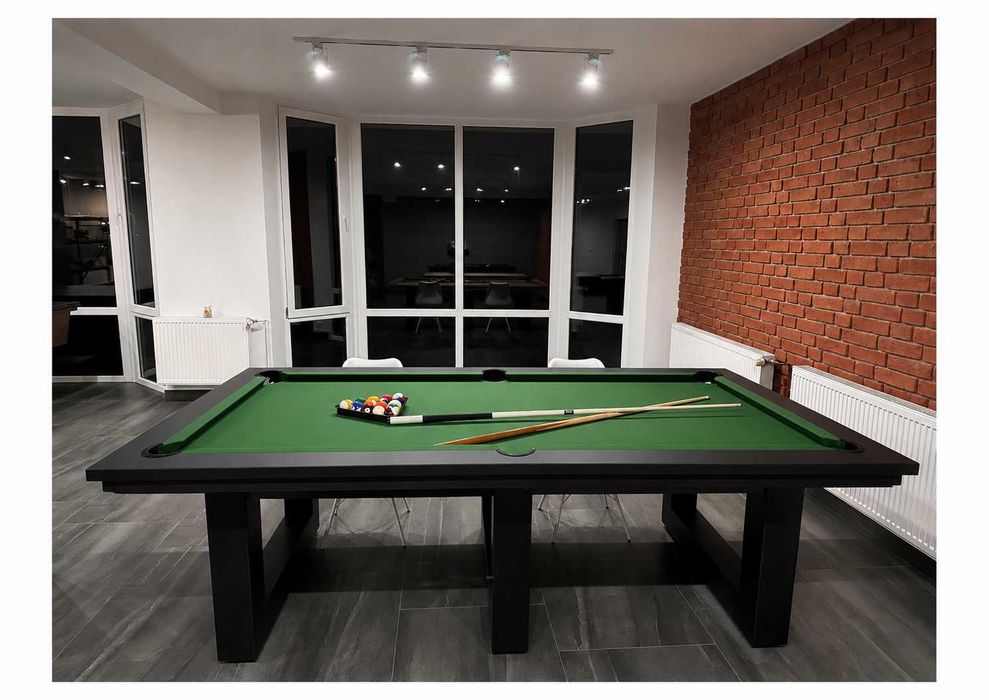 Stół  Bilardowo/loftowy  ARKANA  9 ft (z płytą kamienną z akcesoriami)