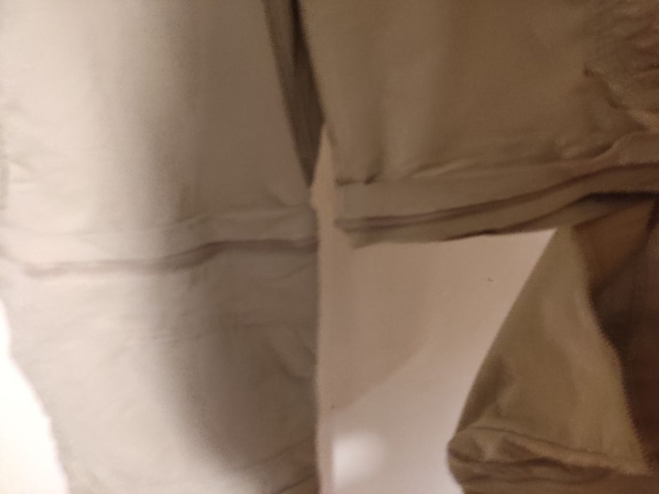 Funkcjonalne spodnie odpinane turystyczne męskie w36 l32 beżowe