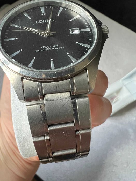 Zegarek Lorus tytanowa bransoleta