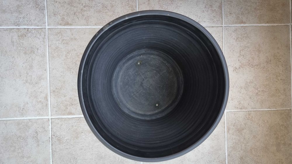 Conjunto de vasos em preto
