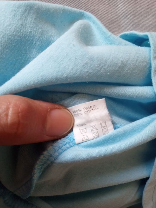 Błękitna koszula nocna do karmienia 38/M