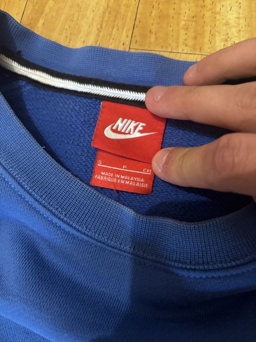 кофта свитшот Nike big logo big swoosh drill