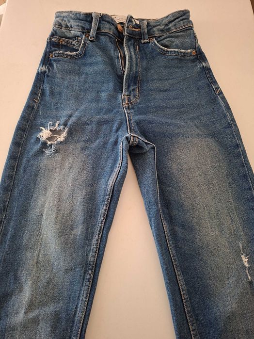 Calças mom jeans