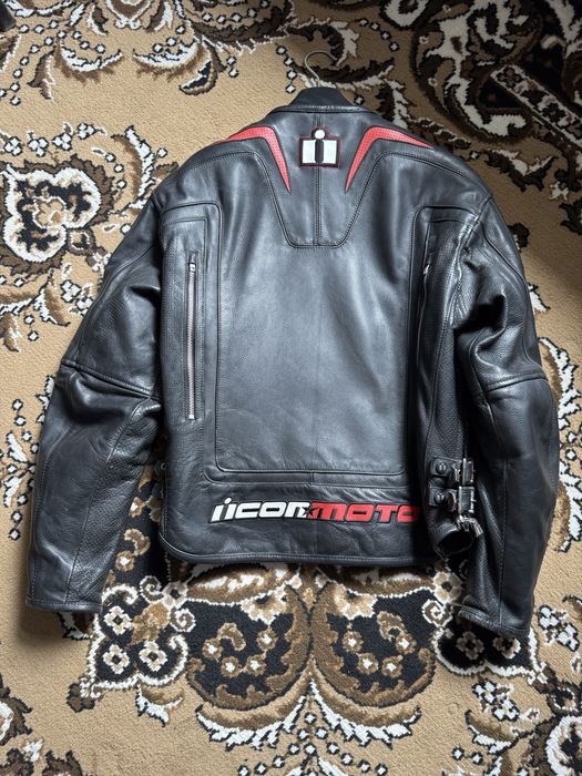 Icon victory jacket кожаная куртка