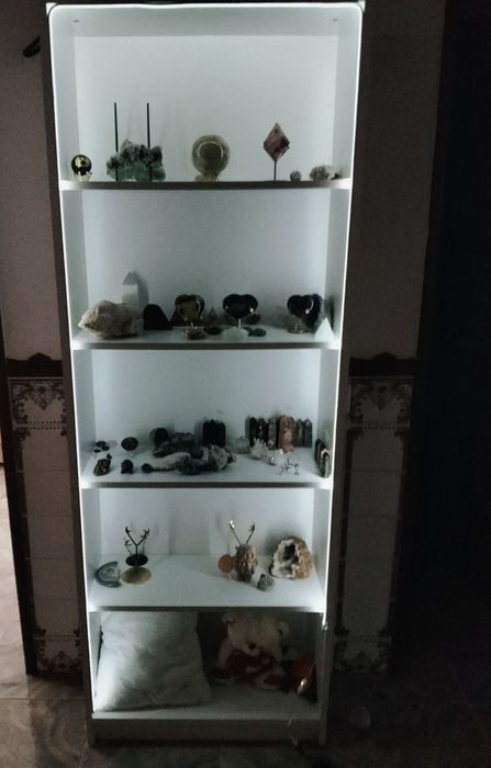 Estante billy com luz led