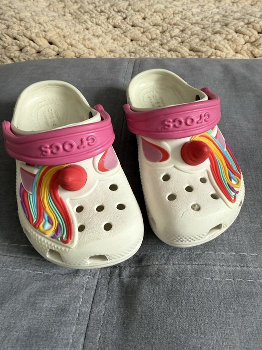 Crocs c9  єдиноріг для дівчинки
