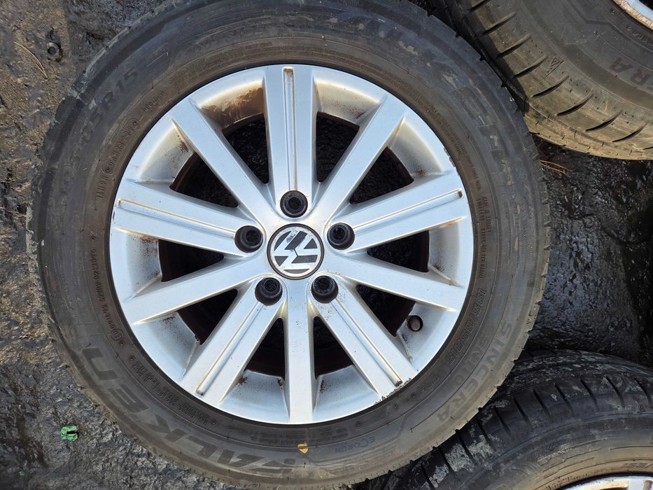VW SEAT SKODA AUDI koła alufelgi 5x112 195/65 r15 22r.