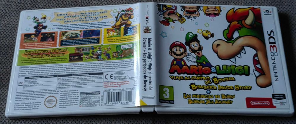 Mario & Luigi Bowser's Inside Story +Bowser Jr.'s Journey Nintendo 3DS