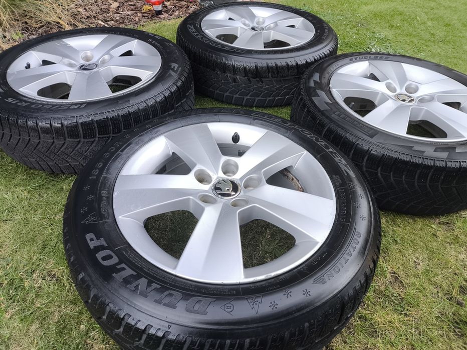 15' Skoda Fabia 5x100 oryginalne felgi
